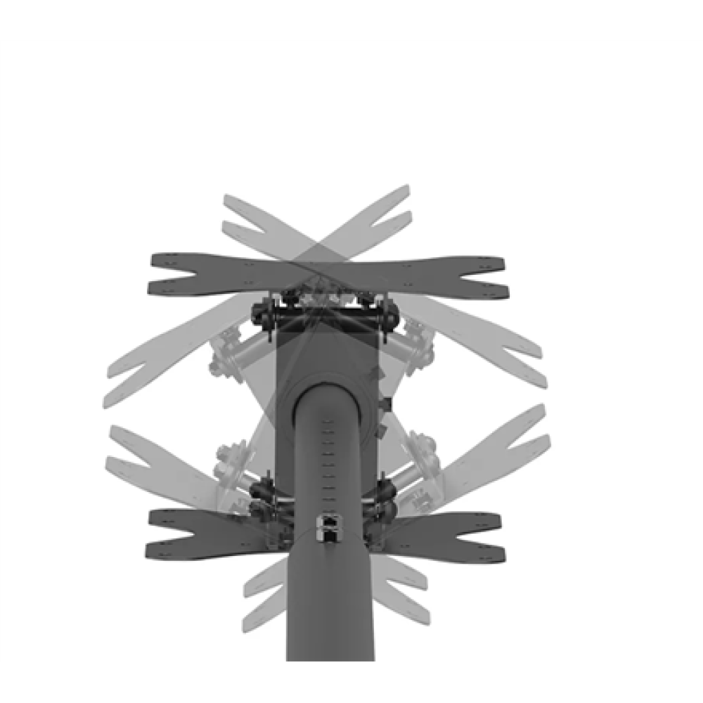 Neomounts CL35-340BL22 Dual Monitor/TV Mount Ceiling , Adjustable Height, Rotate, Tilt, Swivel , 23-42 , Maximum weight (capacity) 45 kg , Black