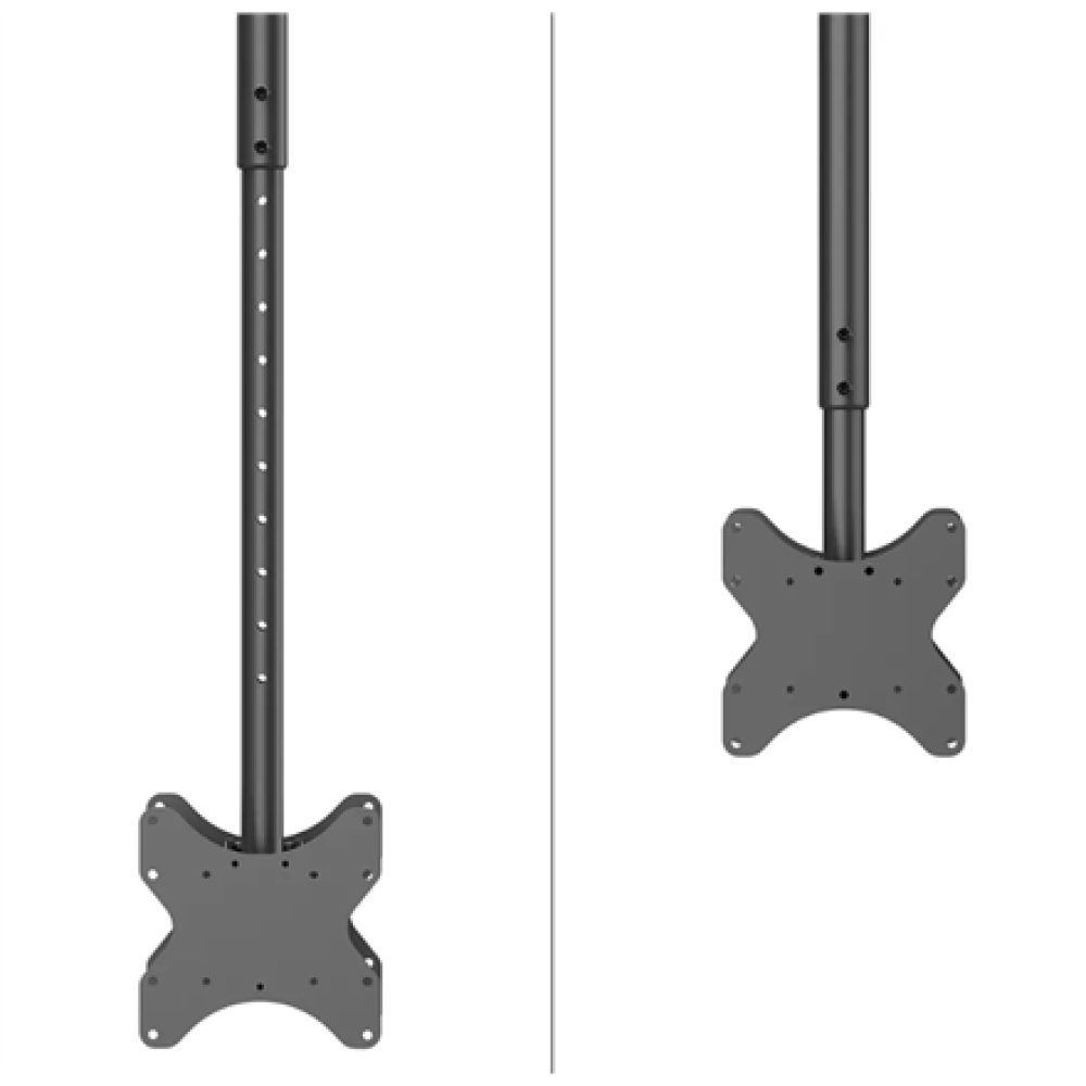 Neomounts CL35-340BL22 Dual Monitor/TV Mount Ceiling , Adjustable Height, Rotate, Tilt, Swivel , 23-42 , Maximum weight (capacity) 45 kg , Black