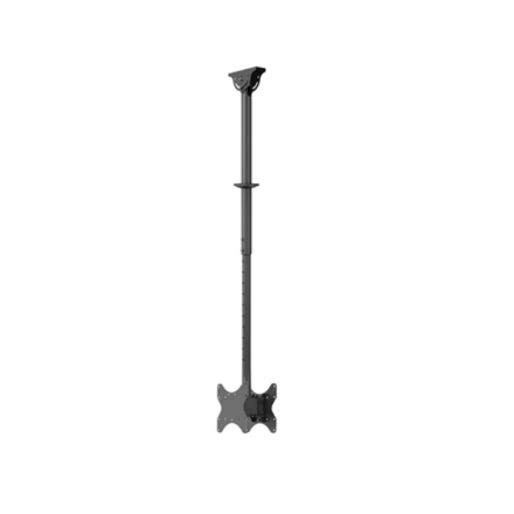 Neomounts CL35-340BL22 Dual Monitor/TV Mount Ceiling , Adjustable Height, Rotate, Tilt, Swivel , 23-42 , Maximum weight (capacity) 45 kg , Black