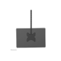 CL35-340BL22 Neomounts CL35-340BL22 Dual Monitor/TV Mount Ceiling , Adjustable Height, Rotate, Tilt, Swivel , 23-42 , Maximum weight (capacity) 45 kg , Black