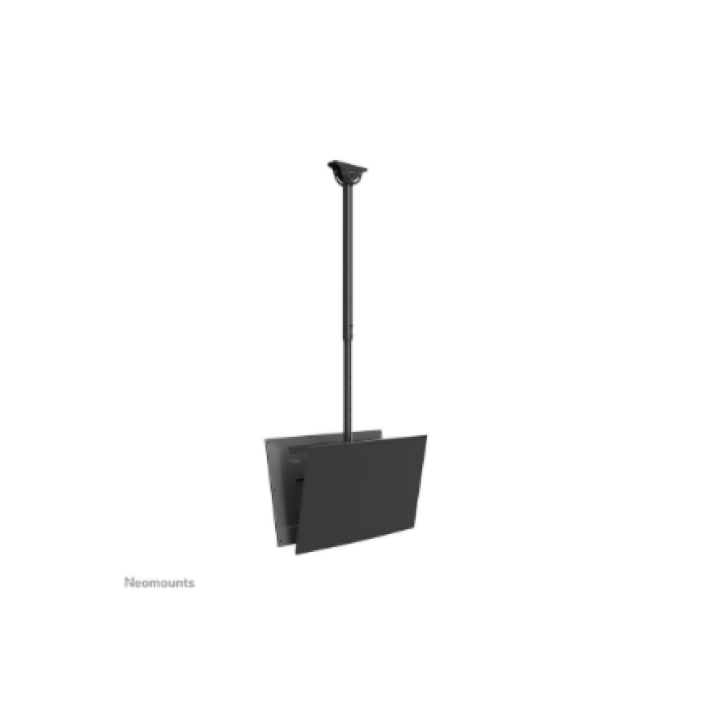 Neomounts CL35-340BL22 Dual Monitor/TV Mount Ceiling , Adjustable Height, Rotate, Tilt, Swivel , 23-42 , Maximum weight (capacity) 45 kg , Black