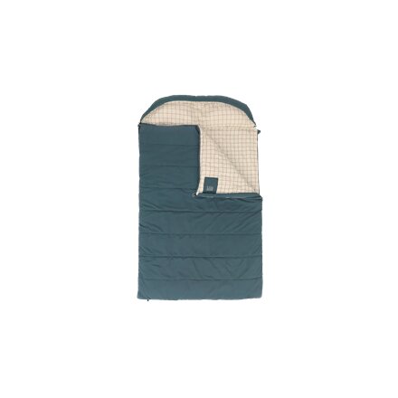 Outwell Camper Lux Double Blue , Sleeping Bag , 235 x 150 cm , Temperature -16 to 5 °C , Both Side Zipper