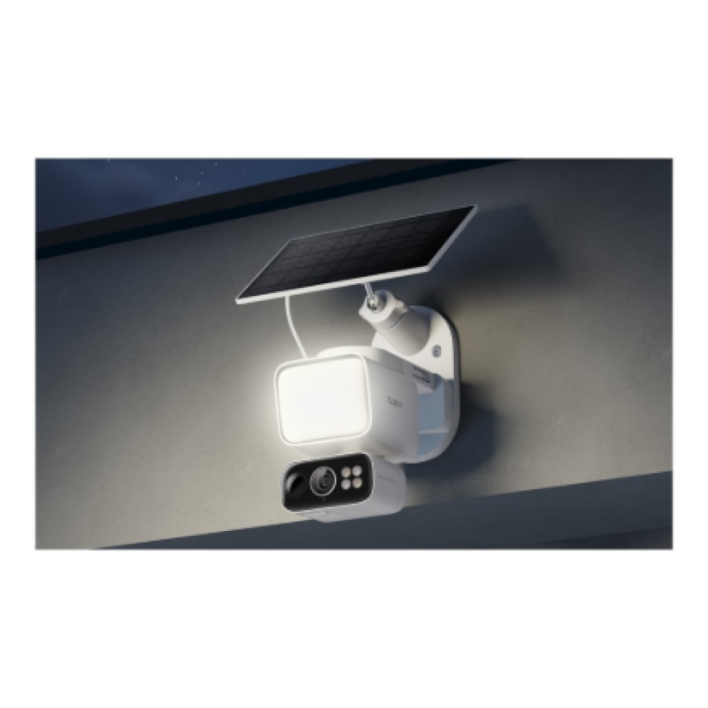 TP-Link Tapo C615F KIT Solar-Powered Floodlight Pan/Tilt Security Camera Kit , TP-LINK