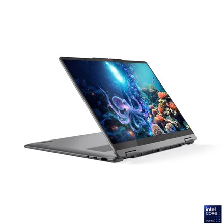 Lenovo- Yoga 7 2-in-1 14ILL10 Intel , Luna Grey , 14 , OLED , Touchscreen , WUXGA , 1920 x 1200 pixels , Glossy , Intel Core Ultra 5 , 226V , 16 GB , Soldered LPDDR5X , Solid-state drive capacity 512 GB , Intel Arc Graphics 130V , Windows 11 Home , 802.11