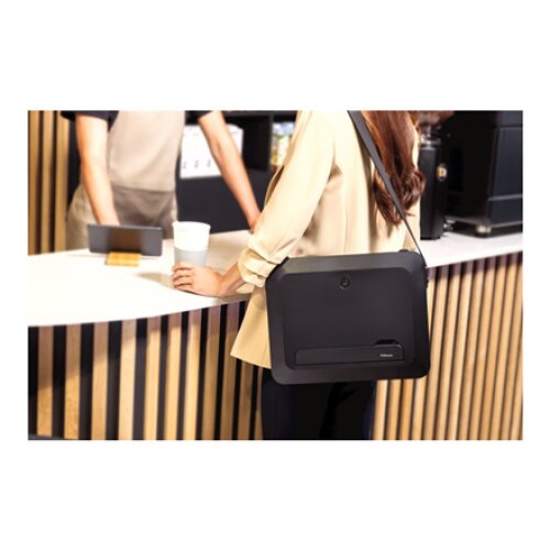 Fellowes , Breyta 2in1 Laptop Carry Case/Laptop Riser , 384 x 308 x 89 mm , Black