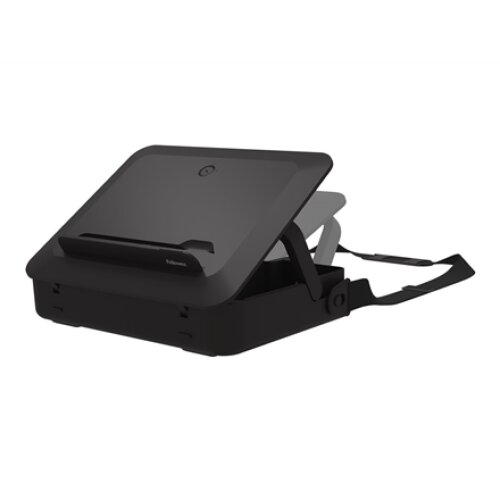 Fellowes , Breyta 2in1 Laptop Carry Case/Laptop Riser , 384 x 308 x 89 mm , Black