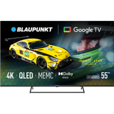 Blaupunkt QLED TV , 55QBG6000S , 55 , Smart TV , Google TV , Black Blaupunkt QLED TV , 55QBG6000S , 55 , Smart TV , Google TV , Black