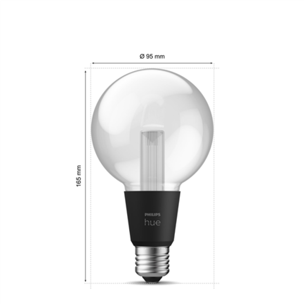Philips Hue WCA Lightguide G95 , E27 , 6.8 W , White and colour light