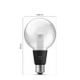 Philips Hue WCA Lightguide G95 , E27 , 6.8 W , White and colour light