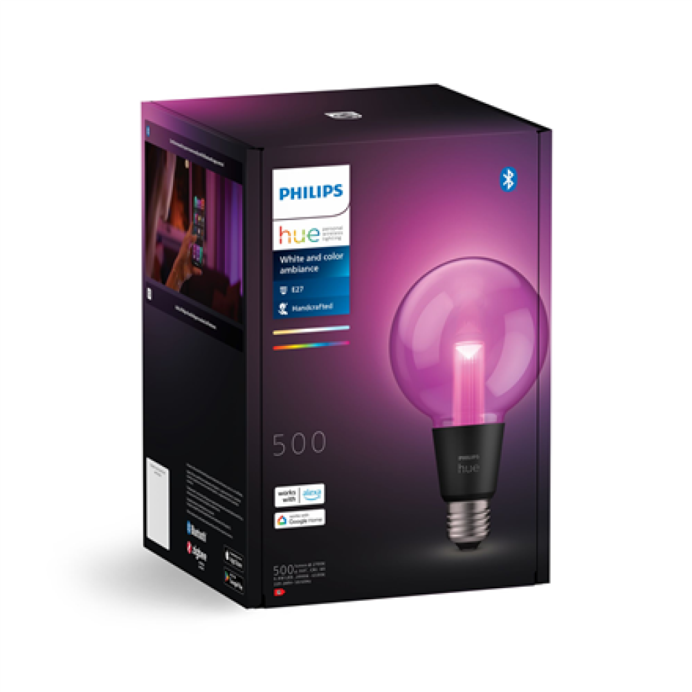 Philips Hue WCA Lightguide G95 , E27 , 6.8 W , White and colour light