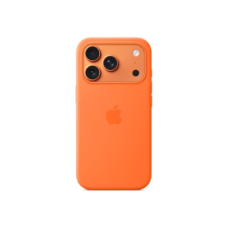 Apple Case with MagSafe , Apple , iPhone 17 Pro , Silicone , Orange