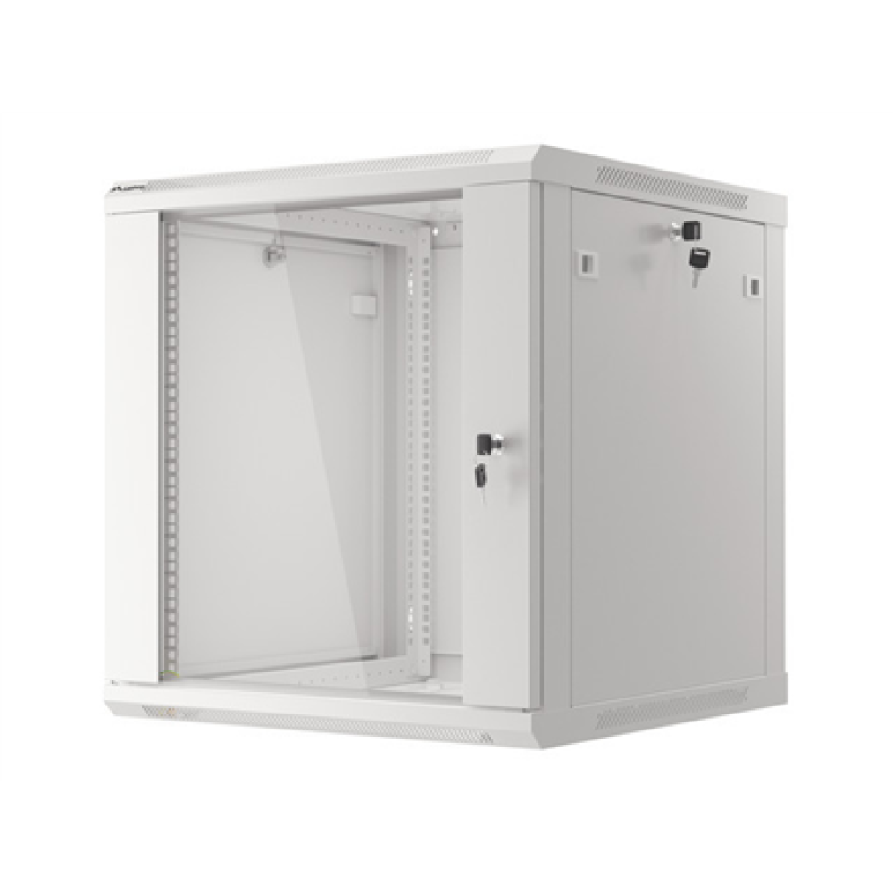 Lanberg , Rack cabinet 19 wall-mount 12U/600x600 (flat pack) V2 , WF01-6612-10S , Grey