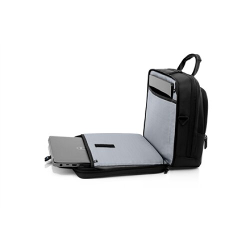 Dell , 460-BCQL , Premier , Fits up to size 15 , Messenger - Briefcase , Black with metal logo , Shoulder strap