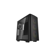 Deepcool MID TOWER CASE CK560 Side window, Black, Mid-Tower, Power supply included No