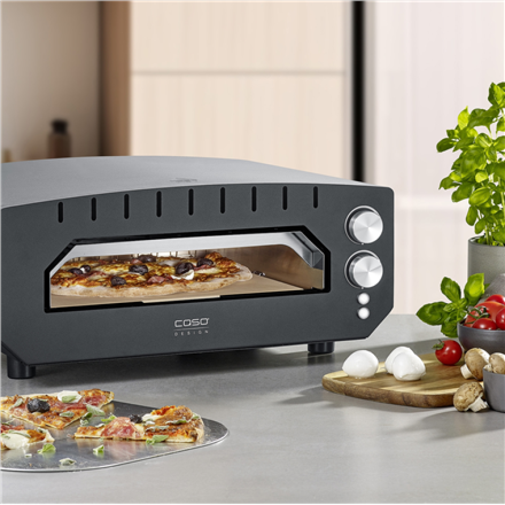 Caso Pizza Oven , PizzaChef 400° , 2000 W , Black