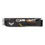Asus TUF-GTX1650-O4GD6-GAMING NVIDIA 4 GB GeForce GTX 1650 GDDR6 PCI Express 3.0 Cooling type Active Processor frequency 1410 MHz DVI-D ports quantity 1 HDMI ports quantity 1