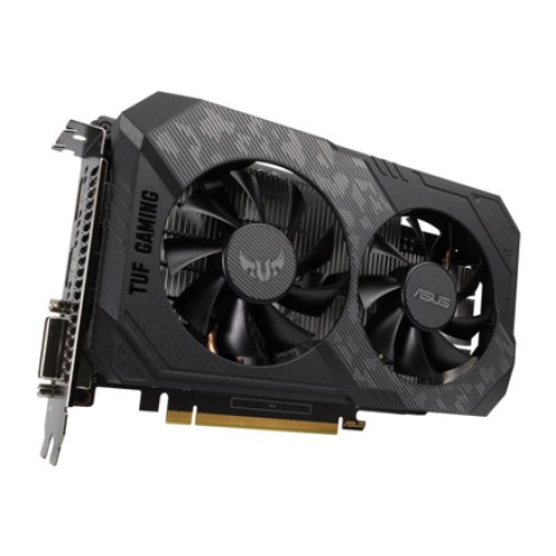 Asus TUF-GTX1650-O4GD6-GAMING NVIDIA 4 GB GeForce GTX 1650 GDDR6 PCI Express 3.0 Cooling type Active Processor frequency 1410 MHz DVI-D ports quantity 1 HDMI ports quantity 1