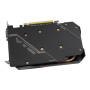 Asus TUF-GTX1650-O4GD6-GAMING NVIDIA 4 GB GeForce GTX 1650 GDDR6 PCI Express 3.0 Cooling type Active Processor frequency 1410 MHz DVI-D ports quantity 1 HDMI ports quantity 1