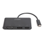 Digitus USB-C 3in1 Triple Monitor Adapter (HDMI, DP, VGA) , USB-C Graphics Adapter