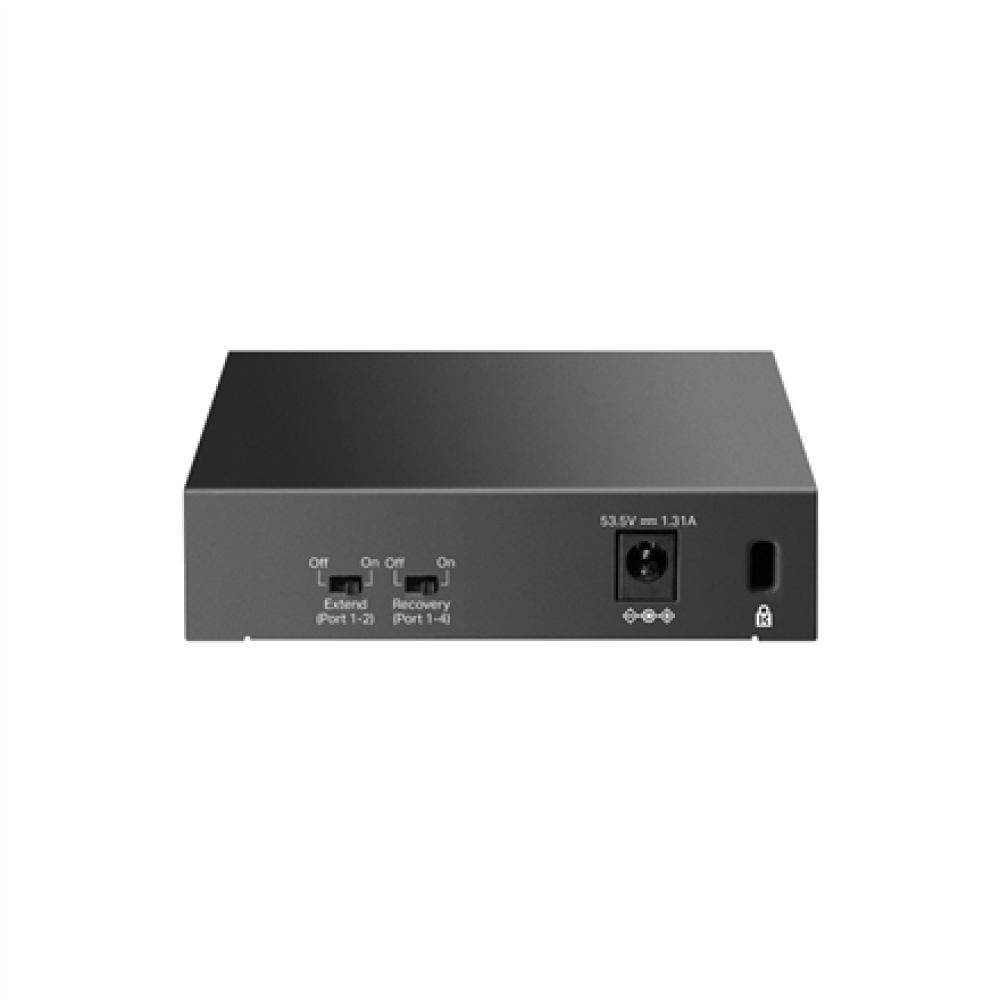 TP-LINK , 5-Port Gigabit Desktop Switch with 4-Port PoE+ , LS105GP , Unmanaged , Desktop