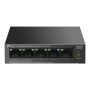 TP-LINK , 5-Port Gigabit Desktop Switch with 4-Port PoE+ , LS105GP , Unmanaged , Desktop
