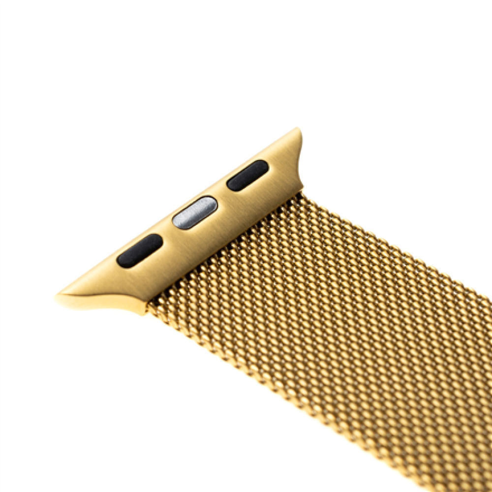 Fixed , Mesh Strap for Apple Watch 38/40/41mm , Gold