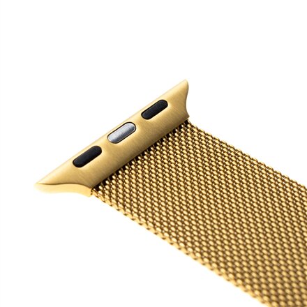 Fixed , Mesh Strap for Apple Watch 38/40/41mm , Gold