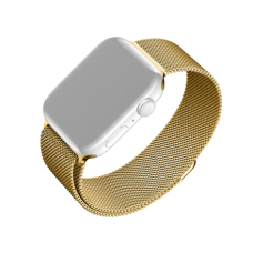 Fixed , Mesh Strap for Apple Watch 38/40/41mm , Gold