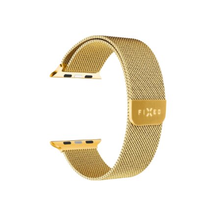 Fixed , Mesh Strap for Apple Watch 38/40/41mm , Gold
