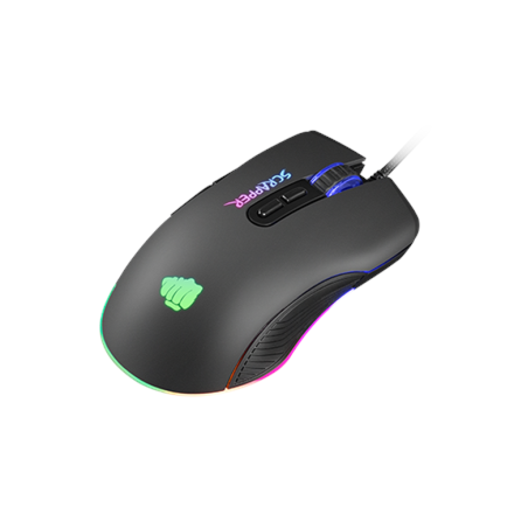 Fury , Gaming Mouse , Fury Scrapper , Wired , Optical , Gaming Mouse , Black , Yes
