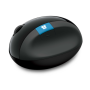 Microsoft L6V-00005 Sculpt Ergonomic Mouse, USB, Wireless, Black, Yes