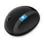 Microsoft L6V-00005 Sculpt Ergonomic Mouse, USB, Wireless, Black, Yes