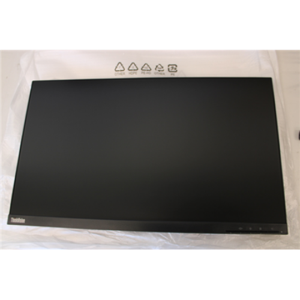 SALE OUT. Lenovo ThinkVision T24h-20 23.8 2560x1440/16:9/300nits/Dispaly Port/HDMI/USB Type-C/Black/ Lenovo ThinkVision T24h-20 23.8 , IPS, QHD, 2560 x 1440 pixels, 4 ms, 300 cd/m², DAMAGED PACKAGING