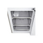 LG Refrigerator , GBBSJ1CCPY , Energy efficiency class C , Free standing , Combi , Height 186 cm , Fridge net capacity 220 L , Freezer net capacity 113 L , Display , 34 dB , Prime Silver