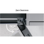 LG Refrigerator , GBBSJ1CCPY , Energy efficiency class C , Free standing , Combi , Height 186 cm , Fridge net capacity 220 L , Freezer net capacity 113 L , Display , 34 dB , Prime Silver