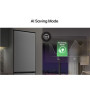 LG Refrigerator , GBBSJ1CCPY , Energy efficiency class C , Free standing , Combi , Height 186 cm , Fridge net capacity 220 L , Freezer net capacity 113 L , Display , 34 dB , Prime Silver