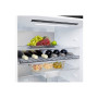 LG Refrigerator , GBBSJ1CCPY , Energy efficiency class C , Free standing , Combi , Height 186 cm , Fridge net capacity 220 L , Freezer net capacity 113 L , Display , 34 dB , Prime Silver