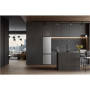 LG Refrigerator , GBBSJ1CCPY , Energy efficiency class C , Free standing , Combi , Height 186 cm , Fridge net capacity 220 L , Freezer net capacity 113 L , Display , 34 dB , Prime Silver