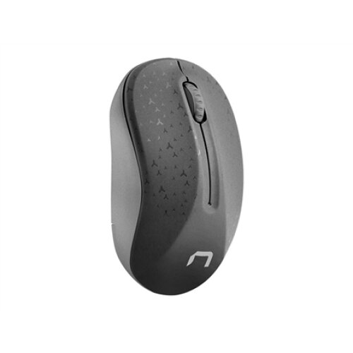 Natec Mouse, Toucan, Wireless, 1600 DPI, Optical, Black-Grey , Natec , Mouse , Optical , Wireless , Black/Grey