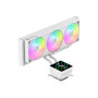 Gamemax CPU Liquid Cooler , GLACIER 360 LCD WH , White