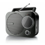Muse , M-050 R , Portable radio , AUX in , Black
