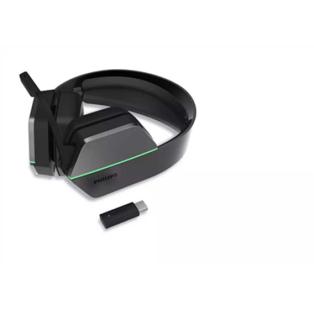 Philips 5000 Series Gaming Headset TAG5106BK/00 Gaming Headset Wireless/Wired On-Ear Noise canceling Wireless
