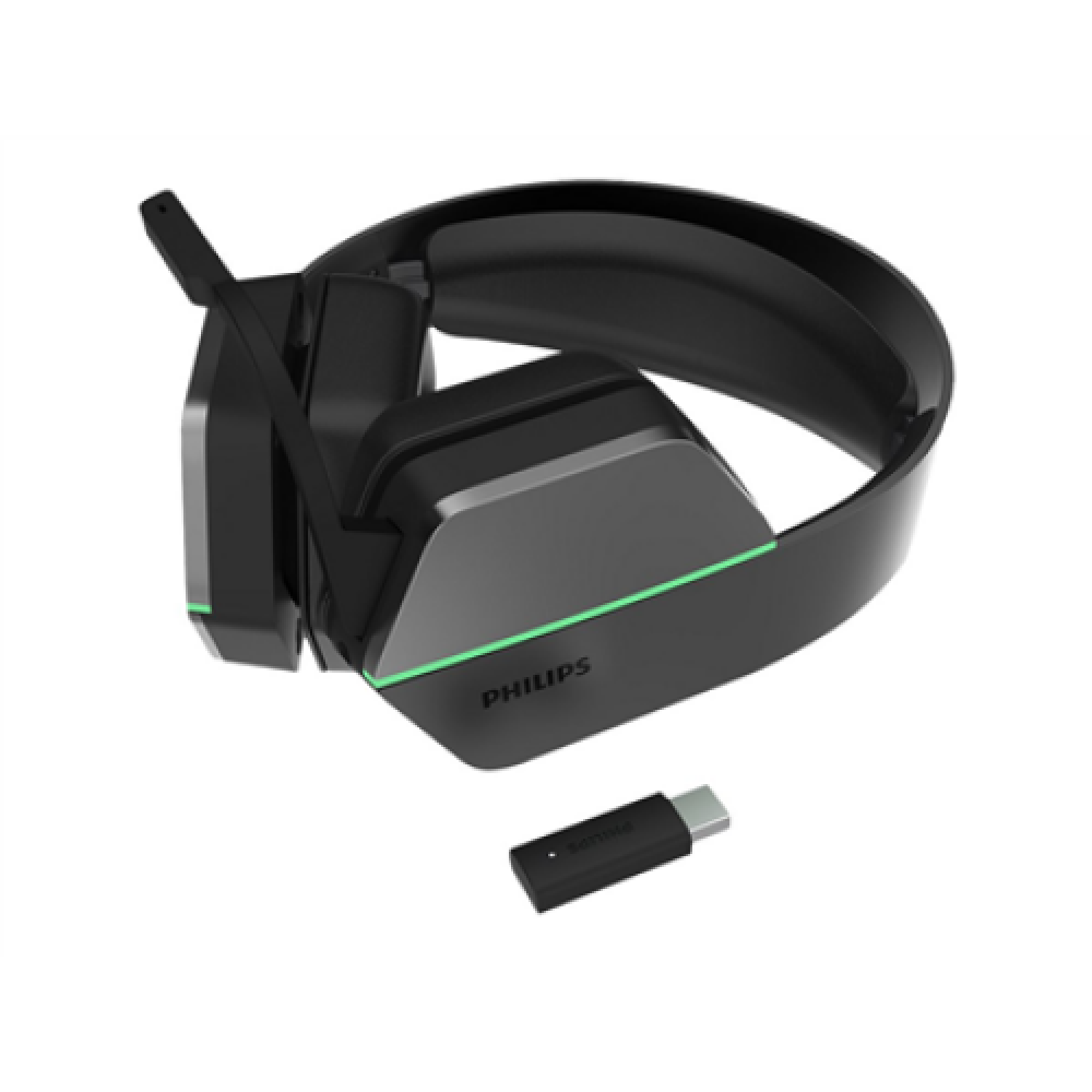 Philips 5000 Series Gaming Headset TAG5106BK/00 Gaming Headset Wireless/Wired On-Ear Noise canceling Wireless