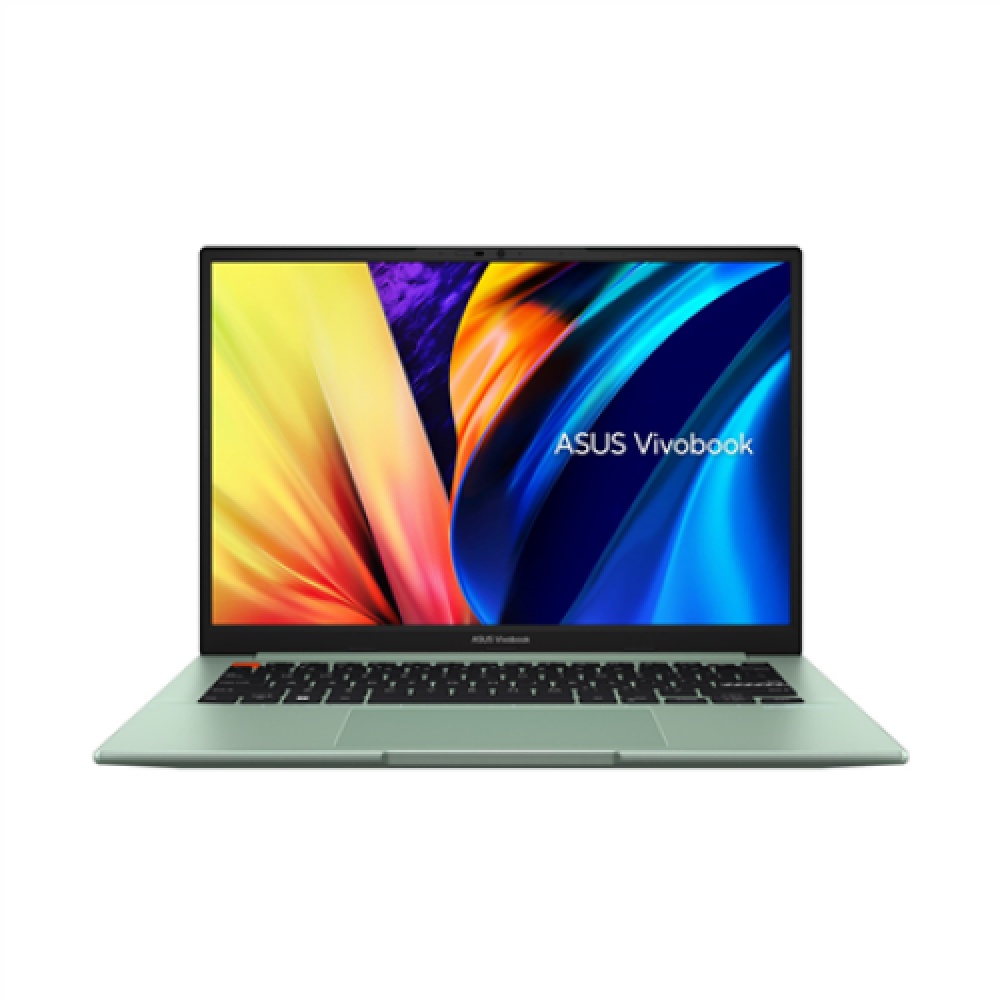 Asus Vivobook S 14 M3402QA-KM071W Brave Green 14 OLED 2.8K Anti-glare AMD Ryzen 5 5600H 8 GB DDR4 on board SSD 512 GB AMD Radeon Graphics Windows 11 Home 802.11ax Bluetooth version 5.0 Keyboard language English Keyboard backlit Warranty 24 month(s) Batter