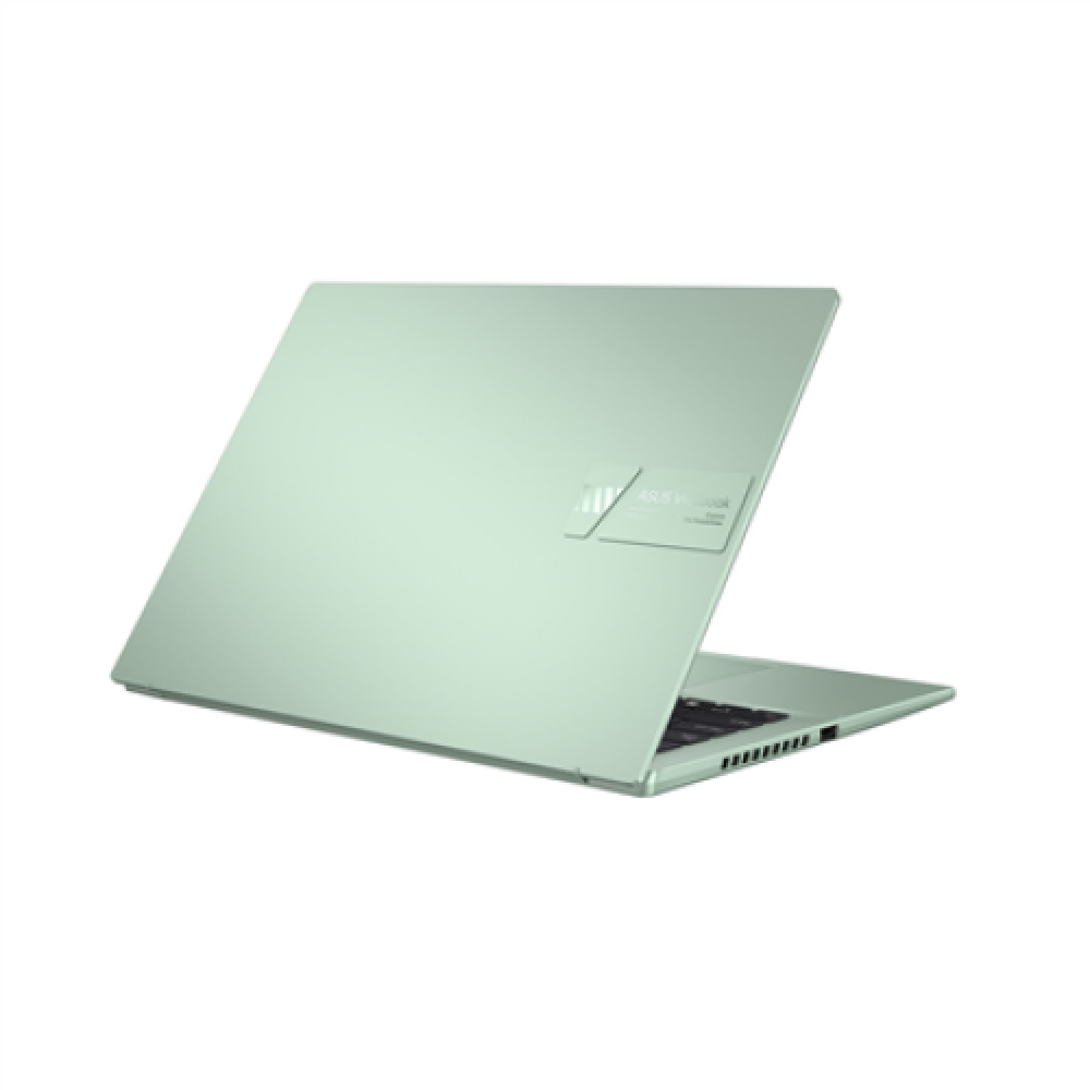 Asus Vivobook S 14 M3402QA-KM071W Brave Green 14 OLED 2.8K Anti-glare AMD Ryzen 5 5600H 8 GB DDR4 on board SSD 512 GB AMD Radeon Graphics Windows 11 Home 802.11ax Bluetooth version 5.0 Keyboard language English Keyboard backlit Warranty 24 month(s) Batter