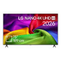 LG NANO 4K AI TV , 75NU800B3LA , 75 , Smart TV , webOS , UHD , Black