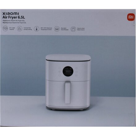 SALE OUT. Xiaomi Air Fryer 6.5L, White EU , Xiaomi Air Fryer, EU , Power 1700 W , Capacity 6.5 L , White , DAMAGED PACKAGING , 24 month(s)