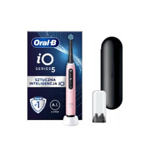 Oral-B Electric Toothbrush , iO5 Series , Rechargeable , For adults , Number of brush heads included 1 , Number of teeth brushing modes 5 , Pink