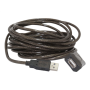 Cablexpert , Active USB 2.0 extension cable UAE-01-10M , USB-A to USB-A USB , USB 2.0 female (type A)