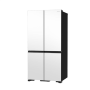 Hitachi Refrigerator R-WB640VRU0X (MGW) Energy efficiency class F, Free standing, Side by side, Height 184 cm, No Frost system, Fridge net capacity 395 L, Freezer net capacity 151 L, Glass White, Vacuum compartment